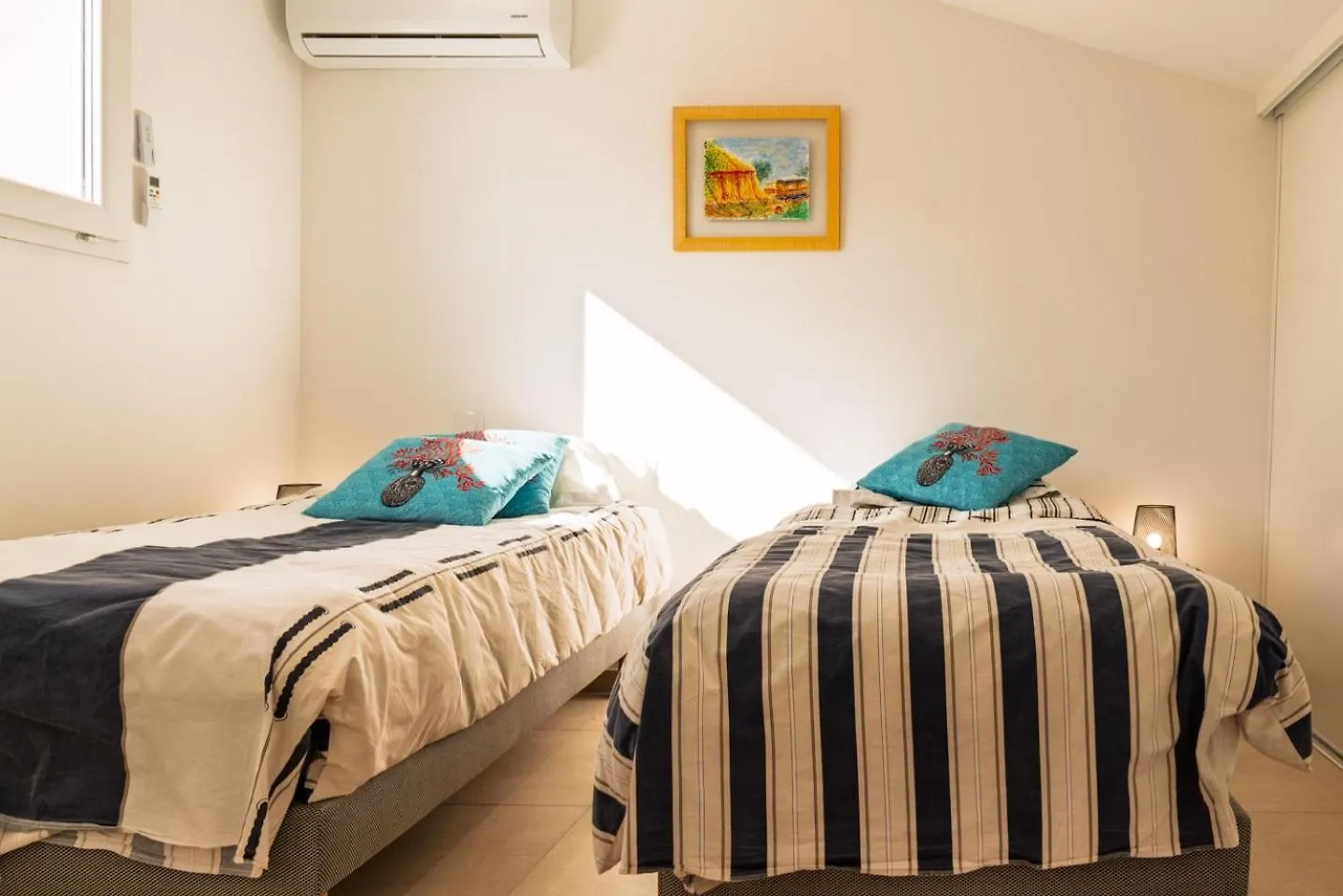 Les Voiles D Azur, Duplex Moderne Avec Vue Sur Le Port Et La Mer, A 2 Minutes Des Plages فالوريس شقة
